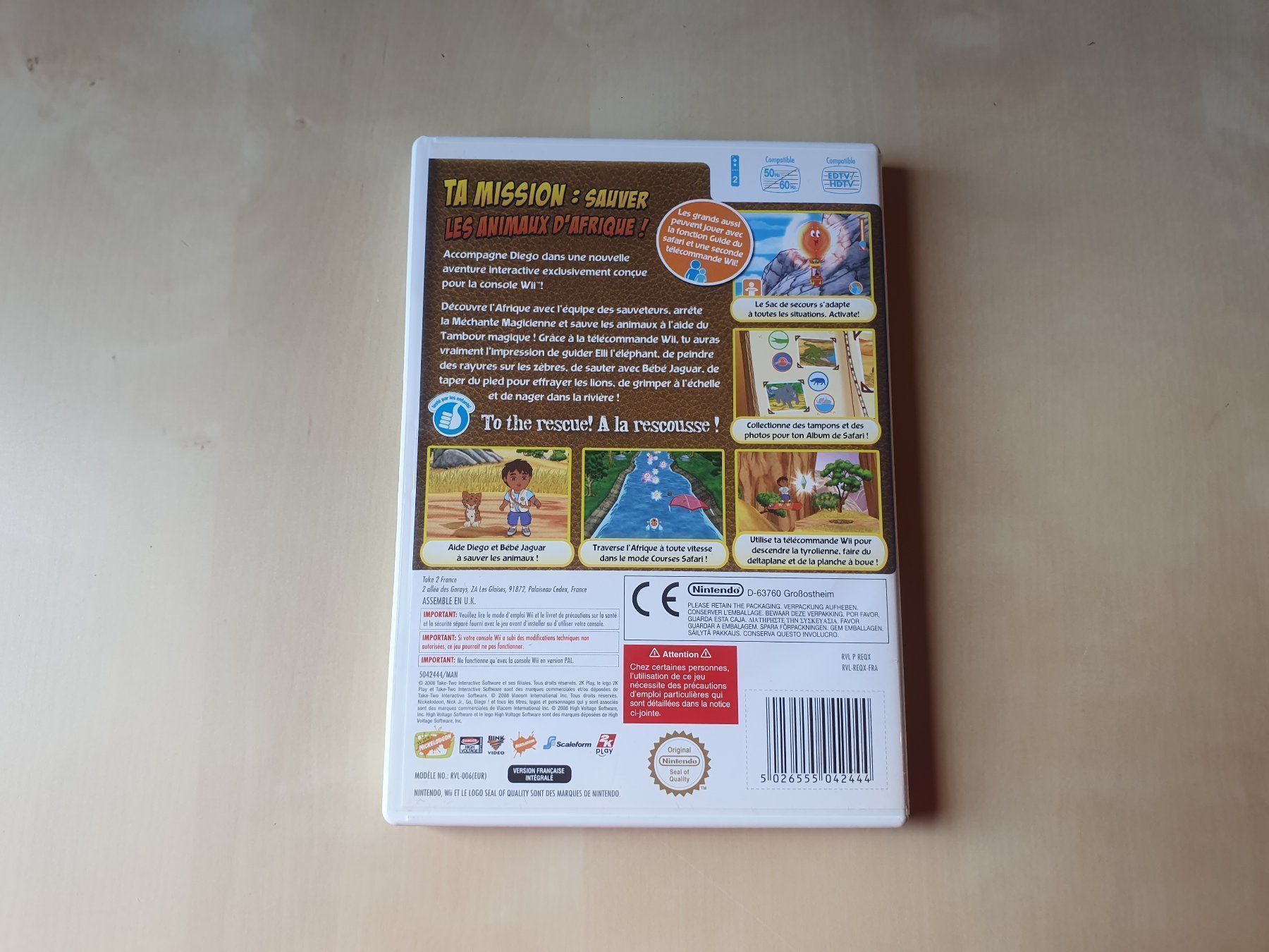 Nintendo Spiele: Go Diego! Mission Safari – Gebraucht aus Stansstad von collectorsshop 1