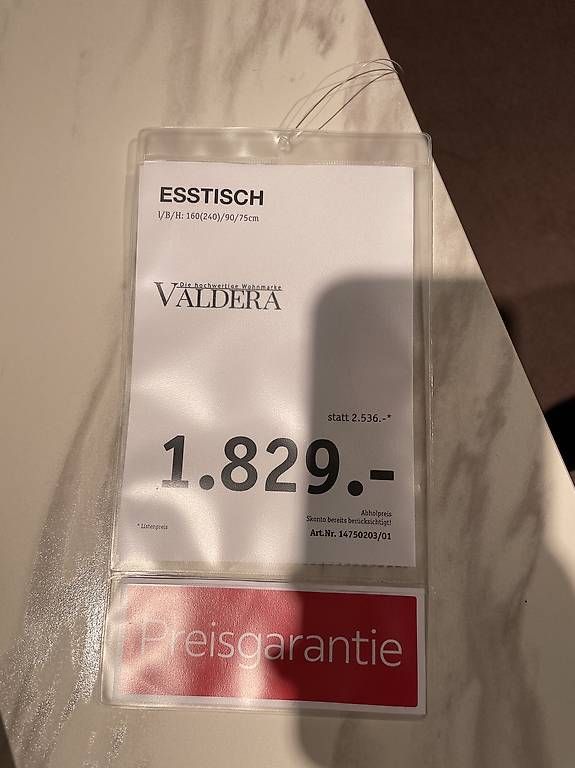 Tables: Esstisch – D'occasion à Wiesendangen par jes_rc7k 1