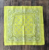 NEU Retro Bandana Nickituch gelb