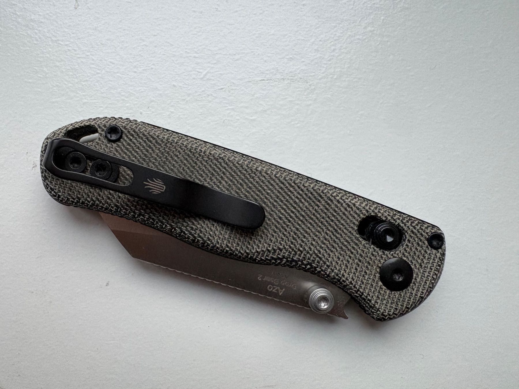 Couteaux de poche: Kizer Drop Bear 2 Black Micarta Sheepsfoot EDC – Neuf (Voir description) à Kreuzlingen par ROMANR1 4