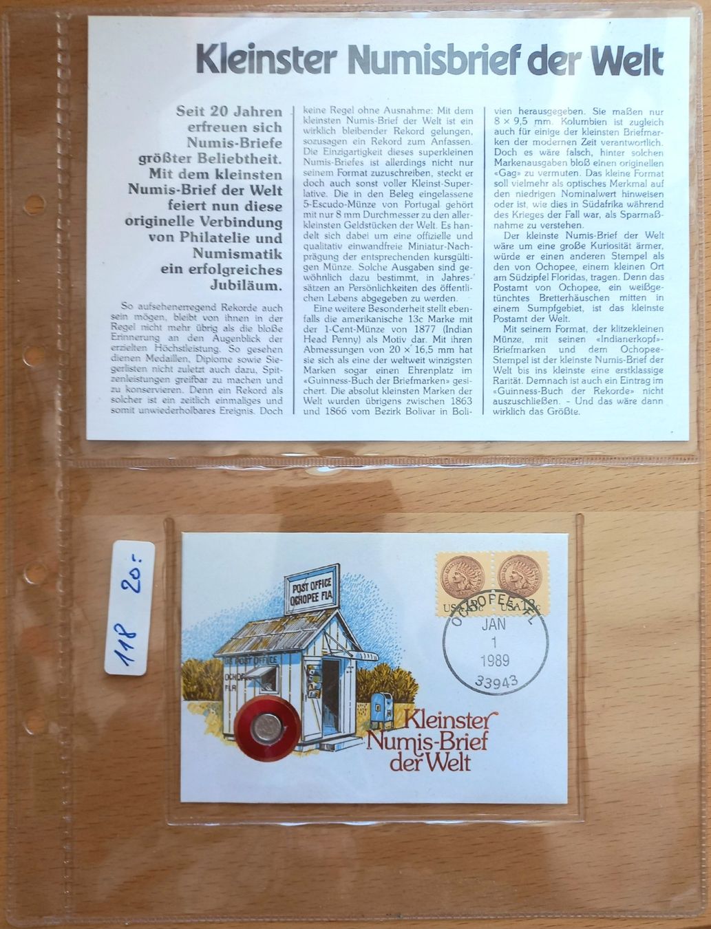 Alle Münzen: Münzbrief Der kleinste Numisbrief 🇵🇹 – Gebraucht aus Niederuzwil von lubimaja