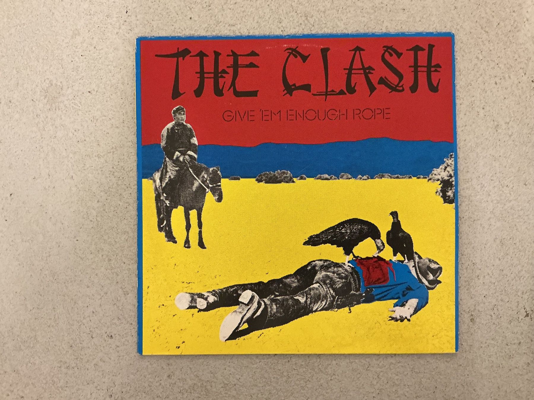 Dischi in vinile: The Clash LP -  Give 'Em Enough Rope – Usato da Winterthur venduto da Tumko_7_Vinyl