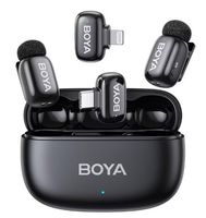 Boya Mini 2-01 (Black) 1x RX USB-C + 1x RX Lightning + 2x TX