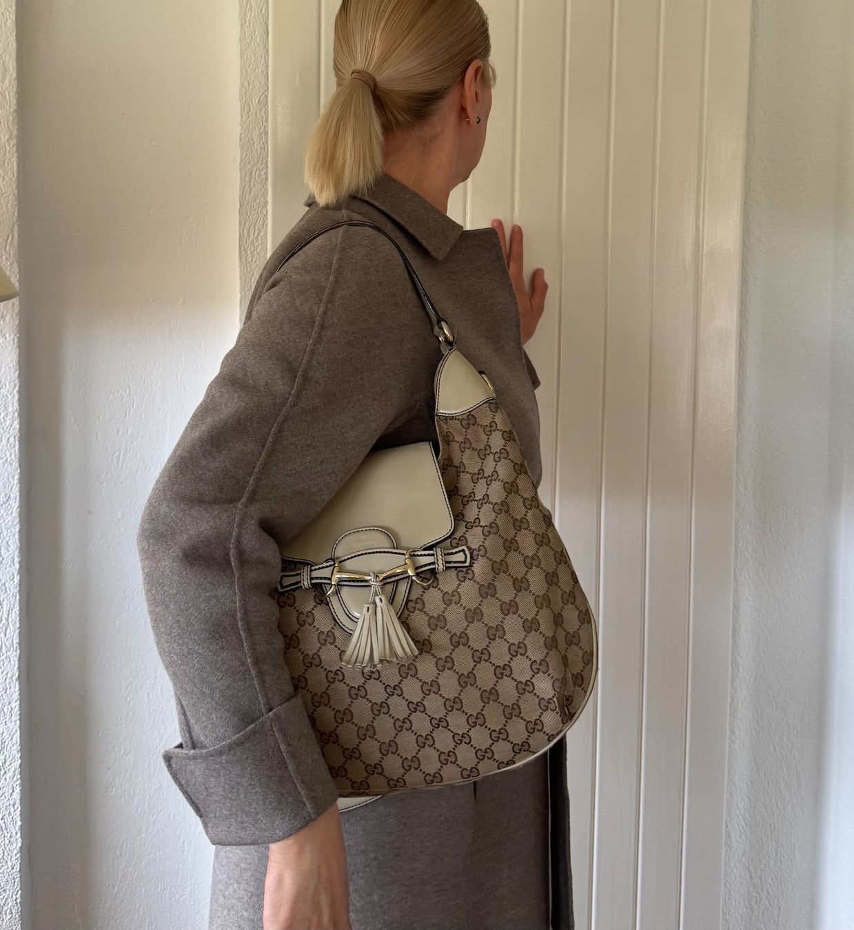 Gucci Borse da donna: Sac Gucci authentique GG Canvas beige – Difettoso da Forel (Lavaux) venduto da Mivrec.1823 8