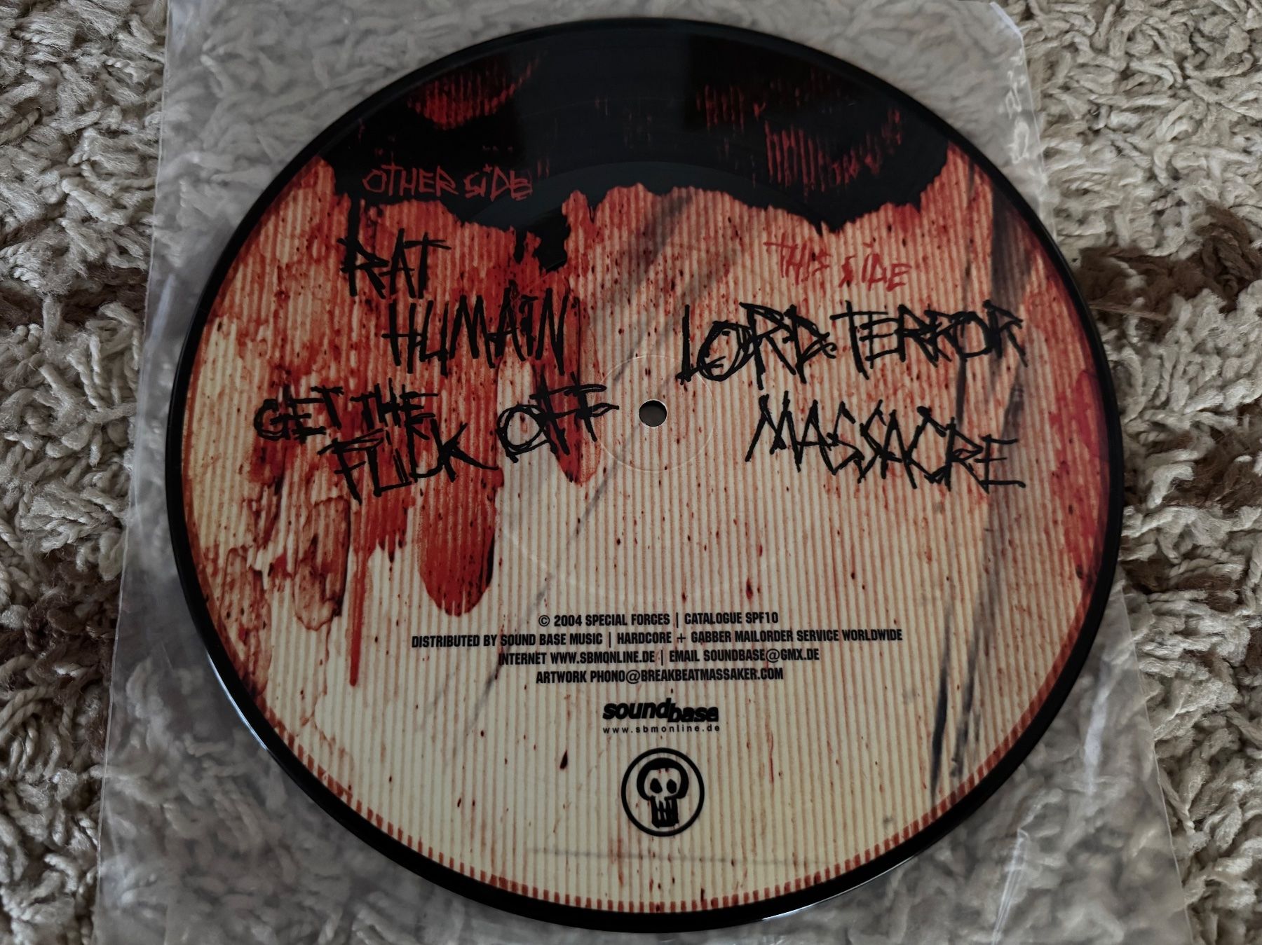 Dischi in vinile: Terrorist Kriss - Lord Terror 10" Speedcore Thunderdome – Nuovo (secondo la descrizione) da Mairengo venduto da Thunderdome-Freak 1