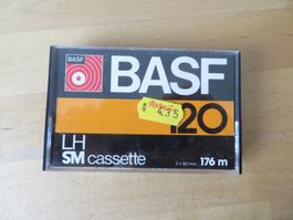 Leer Kassette BASF LHSM 120 Neu