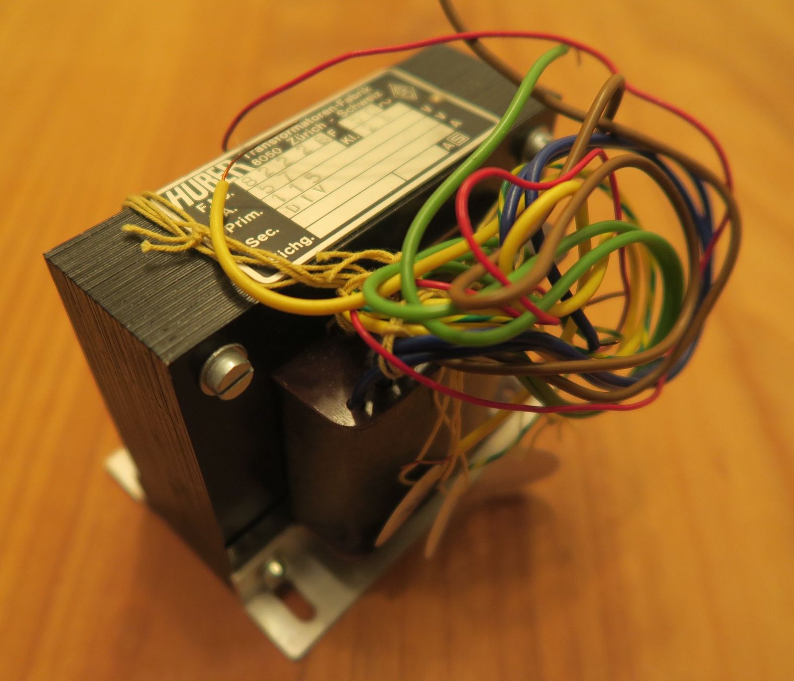 Componenti elettronici: Transformer 115V (Vintage) – Usato da Rüti ZH venduto da Xokimilko 2