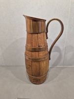 Carafe, pichet a cidre en bois ancien