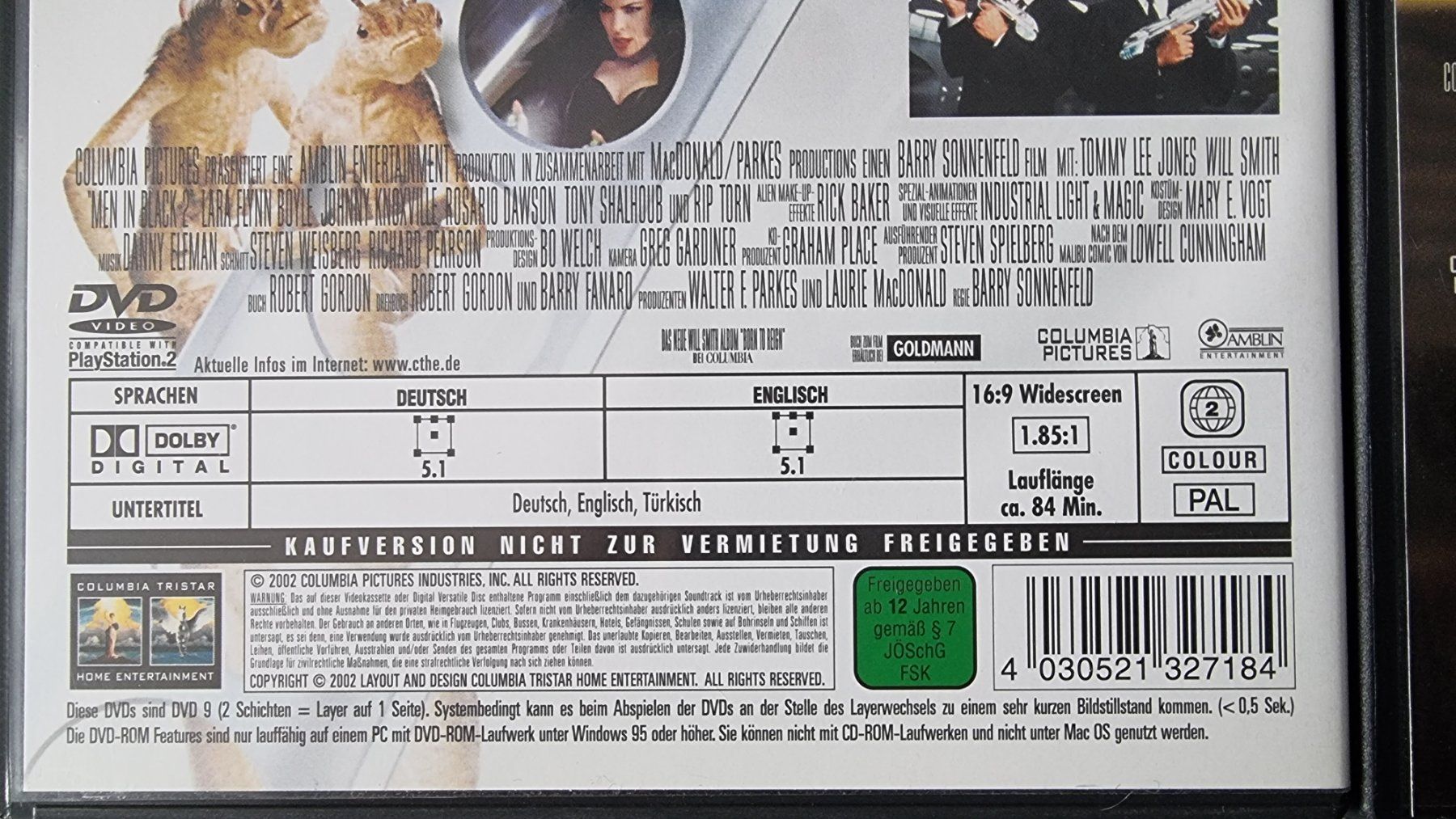 Tous les DVDs: DVD Men in Black 1-3 / Will Smith – D'occasion à Oetwil am See par fineli2 2