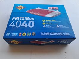 FRITZ!Box 4040 Router inkl. Fiber Media Converter, WiFi WLAN