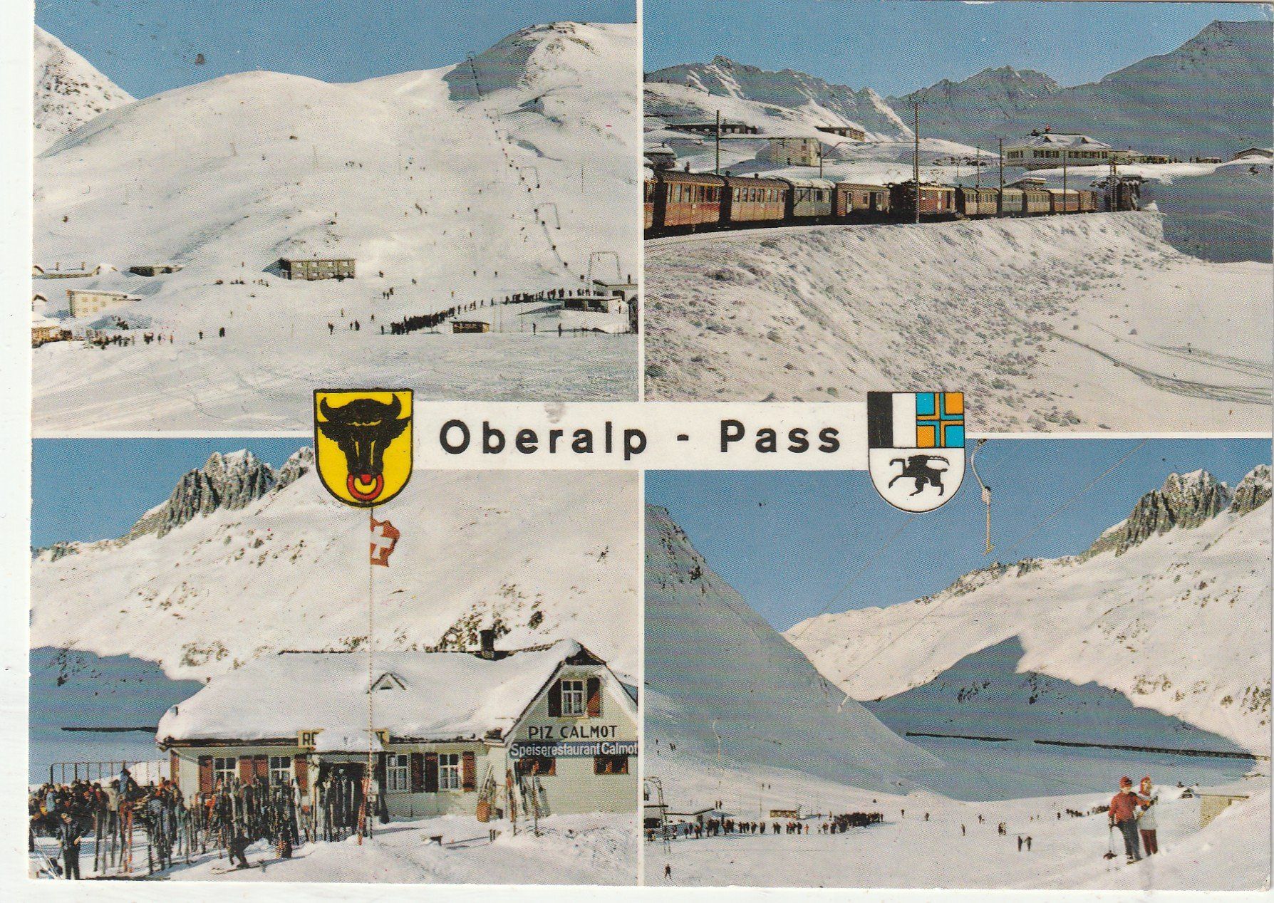 Cartoline postali: Oberalppass MBK – Usato da Lumbrein venduto da made02