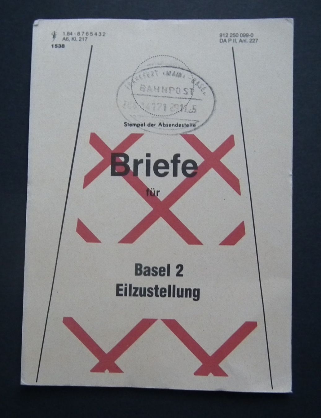 Tutti i francobolli: Ganzsachenbeleg Bahnpost  mit Bahnpoststempel – Usato da Kriens venduto da WULLU99