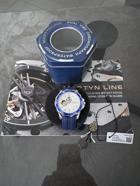 Neue Original Verpackung Herren Armbanduhr vom MARTY LINE (Neu und