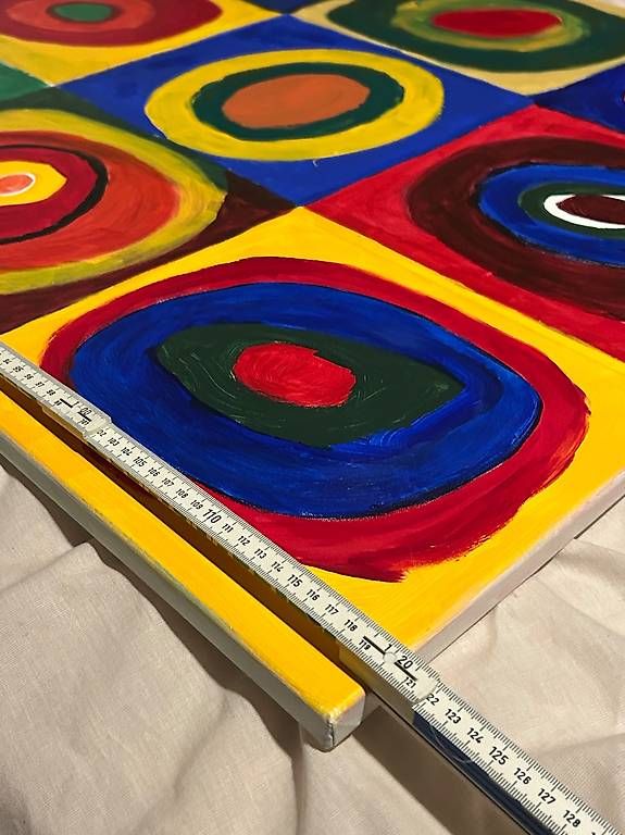Dipinti: Tableau coloré artiste inconnu – Nuovo e nell'imballaggio originale da Préverenges venduto da lud_dk87 3