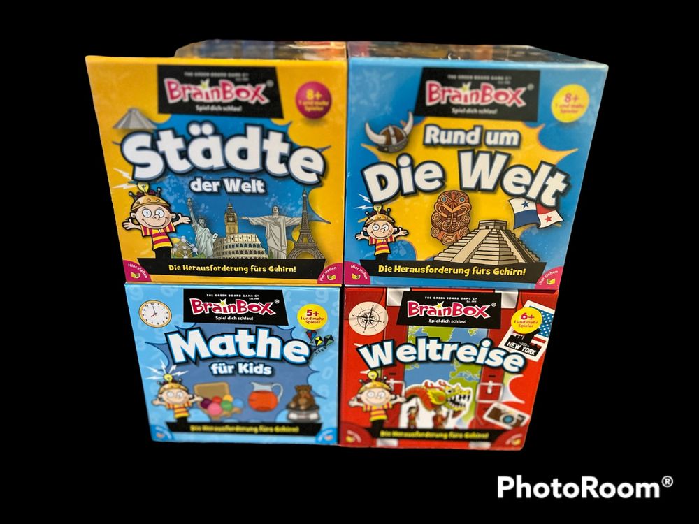 BrainBox Rund um die Welt Reisespiel 8+ (Gebraucht) in Dietlikon für