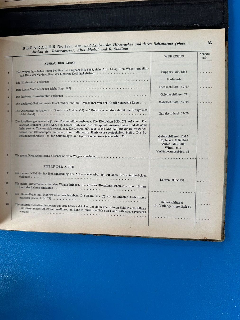Libri: Reparatur - Handbuch , Citroen  1948 , Oldtimer – Usato da Boswil venduto da pavo1 9