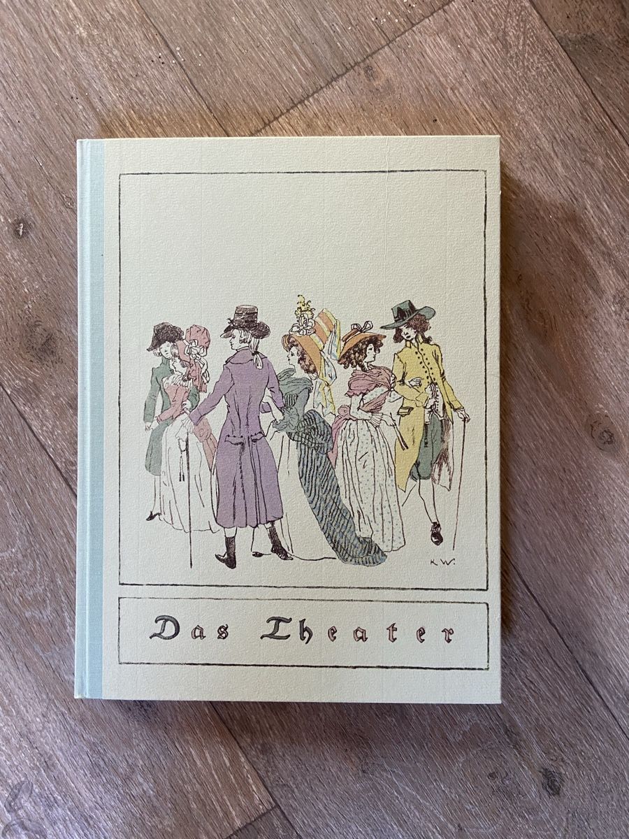 Libri: "Das Theater" Buch mit Illustrationen – Usato da Galmiz venduto da cerevisia