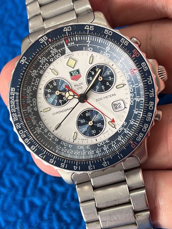 tag heuer pilot 1 10 chronograph
