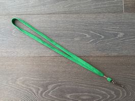 Schlüsselband / Ausweisanhänger / Umhängebändel 40 cm Grün