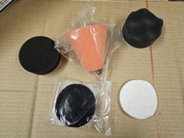 Westfalia Polierhauben-Set, 5-teilig, neuwertig! Top!