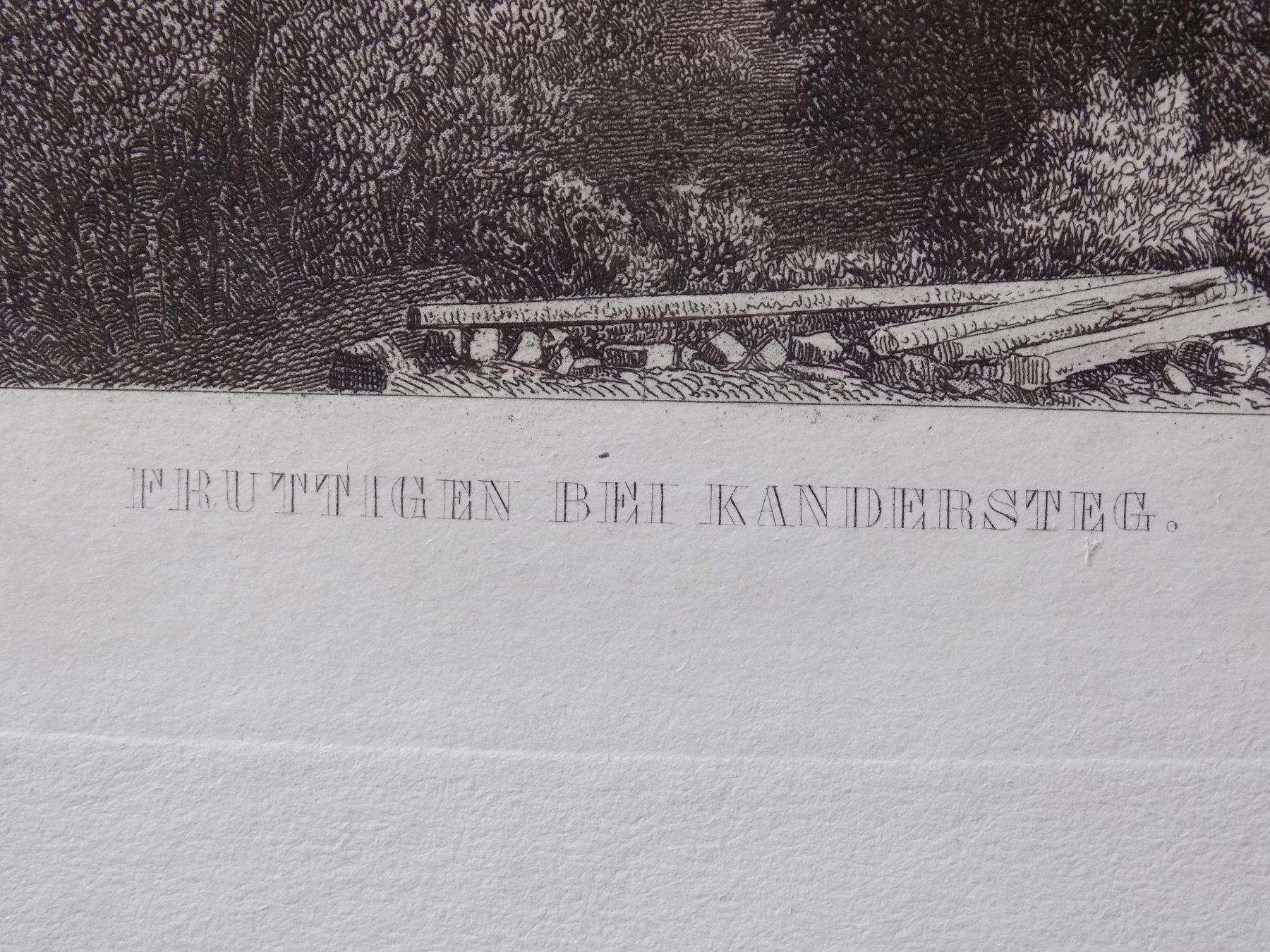 Incisioni: Frutigen bei Kandersteg – Usato da Risch venduto da Rischli15 2