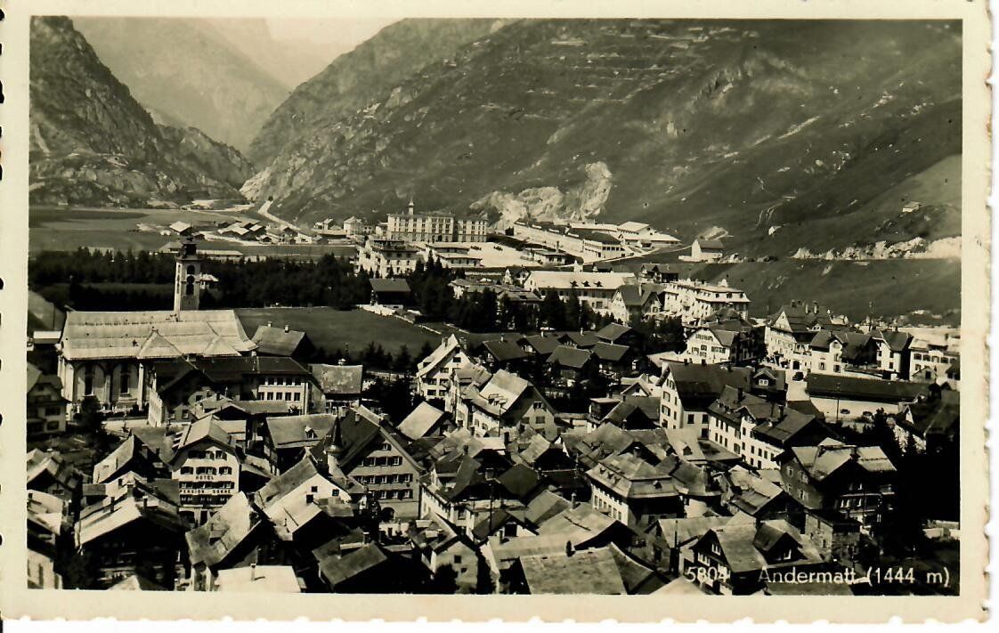 Cartoline postali: Andermatt – Usato da Hochdorf venduto da Ziegel-16