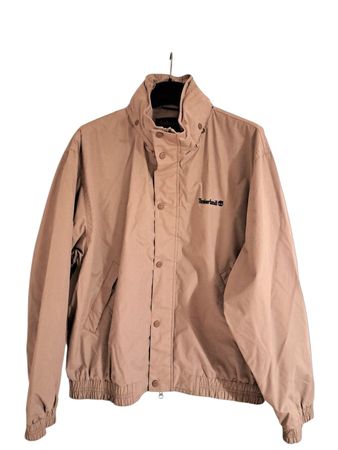 Timberland Jacke XL, Guter Zustand, beige, mit Kapuze