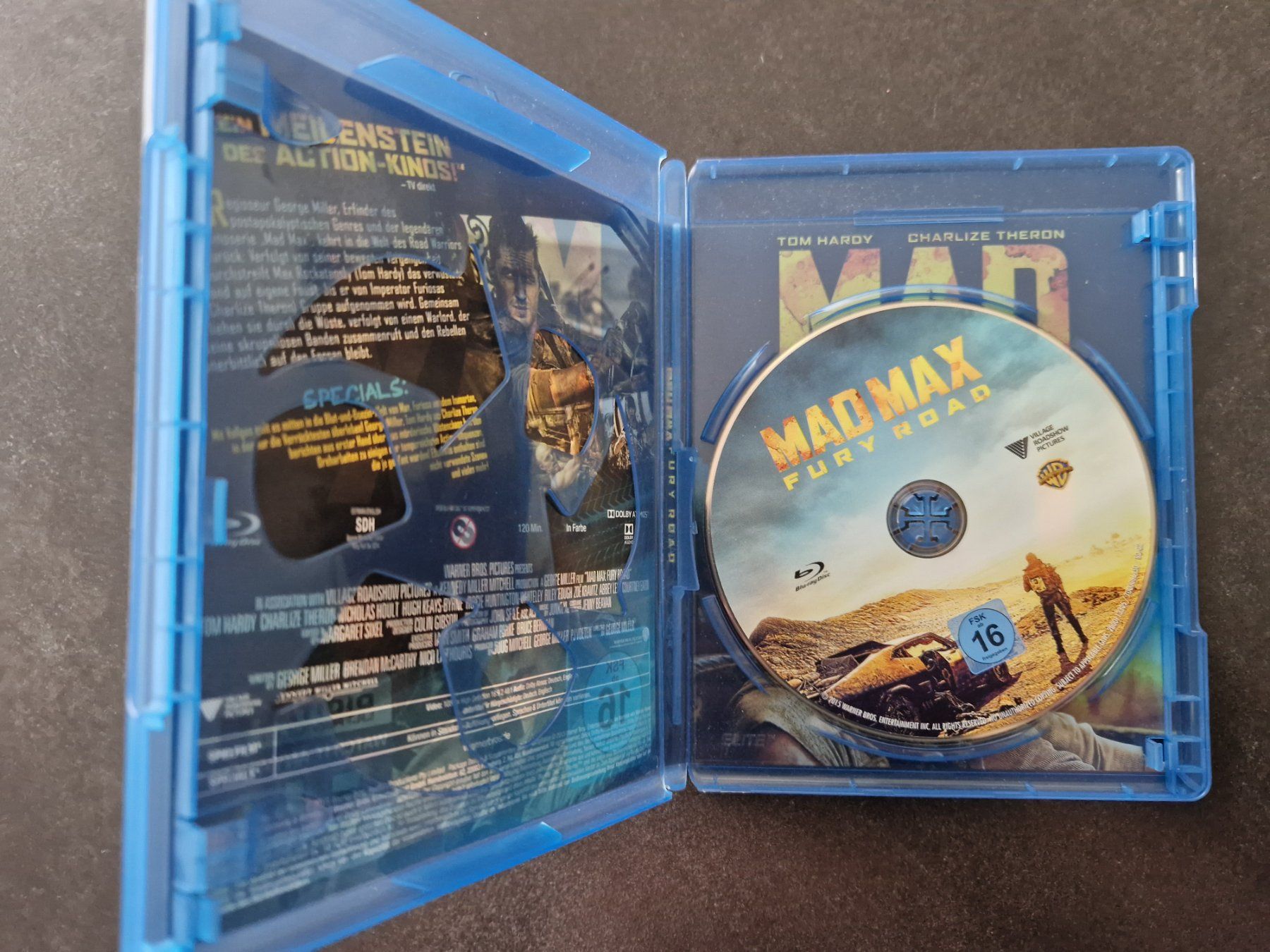 Alle DVDs: Mad Max Fury Road Blu-Ray Topzustand – Gebraucht aus Buchs SG von Herc01 1