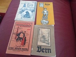 4 ALTE STADTFÜHRER VON BERN