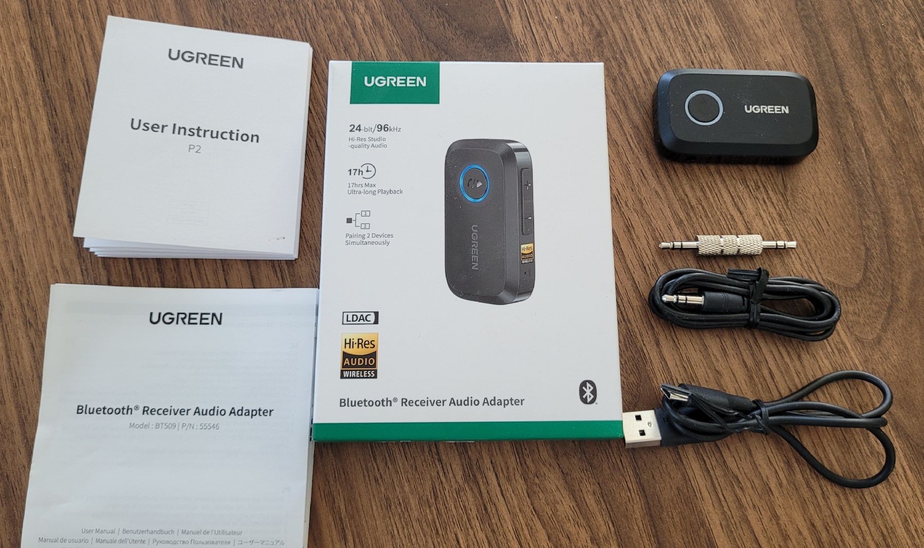 Ugreen Laufwerke & Adapter: UGREEN BT 509, Bluetooth Audio Adapter – Neu (gemäss Beschreibung) aus Brunnen von har_8tr2