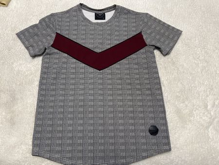 T-shirt homme Project X Paris, taille L, gris/bordeaux
