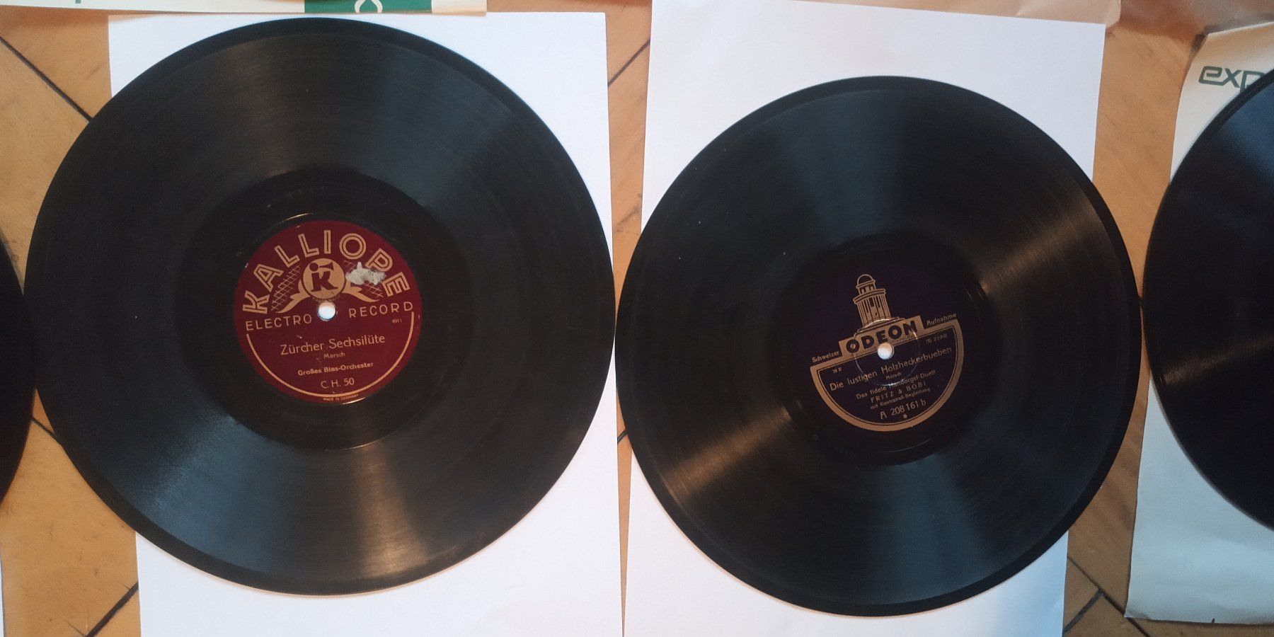Dischi in vinile: Plattensammlung Schellack Platten antike Schellackplatten – Usato da st.gallen venduto da Strubili 7