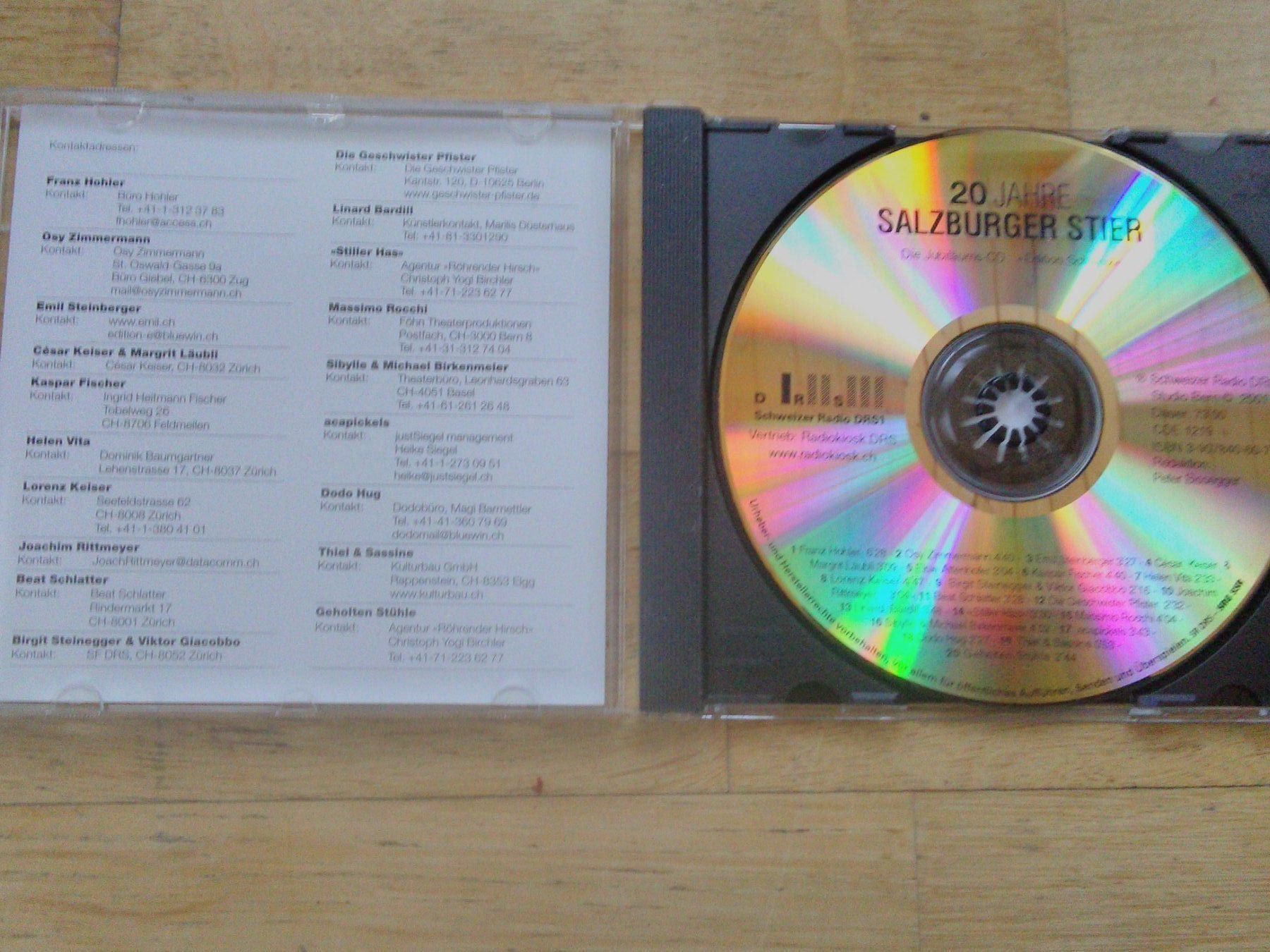 CDs: 20 Jahre Salzburger Stier – Gebraucht aus St.Galllen von elkaphone 1
