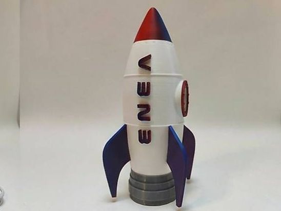 Lampade: Lampada LED razzo personalizzata per cameretta bambini – Nuovo (secondo la descrizione) da Davesco-Soragno venduto da ale_dn6g 2