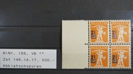 CH - Abarten - SBK Nr. 146.1.17 VB ** - Abklatschspuren