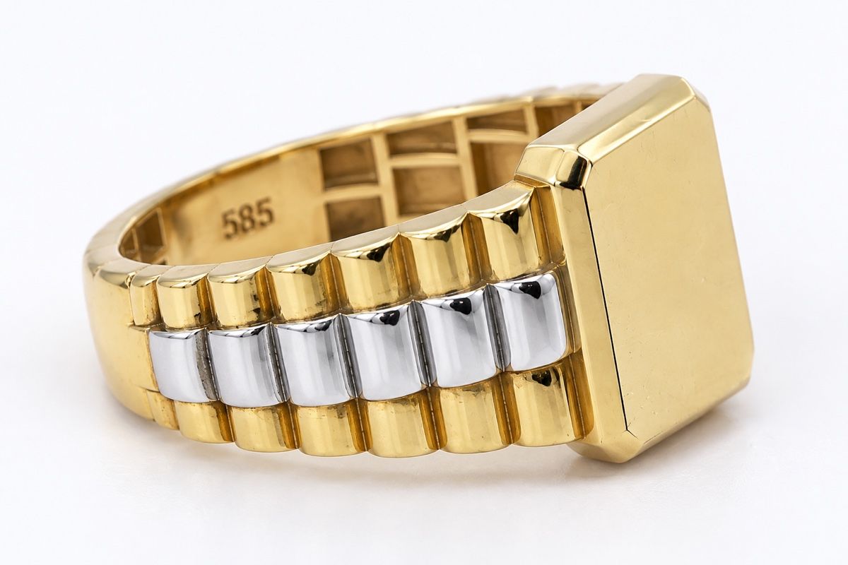 Anelli: 585/14 Karat Gold Ring NEU – Nuovo e nell'imballaggio originale da Murg venduto da MTGold 1