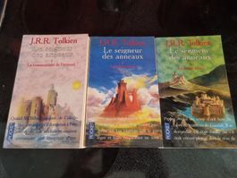 J.R.R. Tolkien Le Seigneur des Anneaux Lot 3 Tomes
