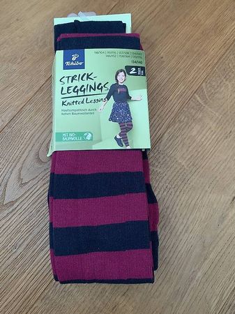 Neue Strickleggings Gr. 134/140 von Tchibo