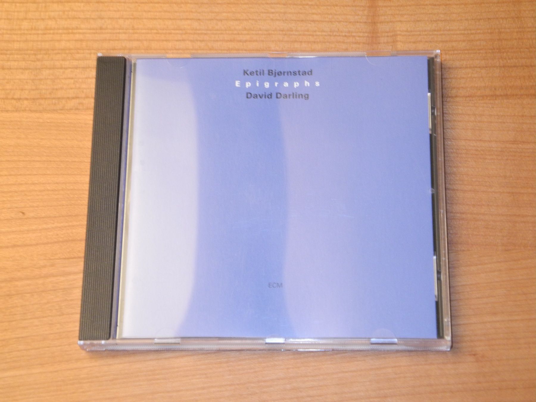 CD: KETIL BJÖRNSTAD / DAVID DARLING: EPIGRAPHS - ECM 1684 – Nuovo (secondo la descrizione) da Fahrwangen venduto da Swirl2