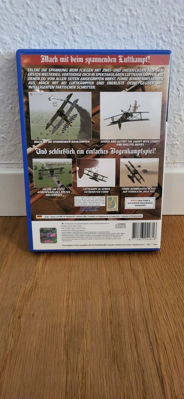 Sony Giochi: PS2 - Der Rote Baron – Usato da Münsingen venduto da DigitaleSpielecke 1