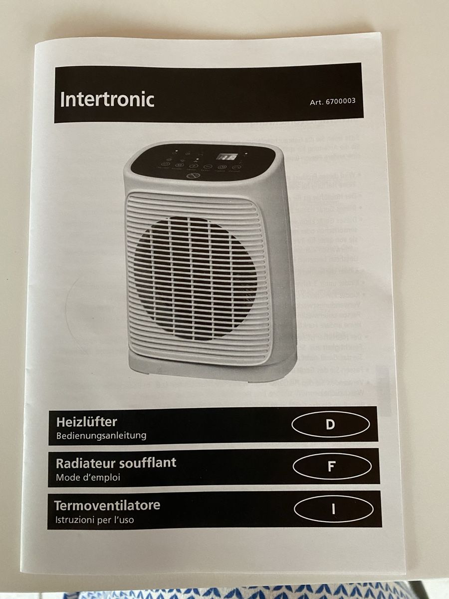 Radiateurs: Heizlüfter Intertronic – D'occasion à Brugg AG par Honeybee6 3