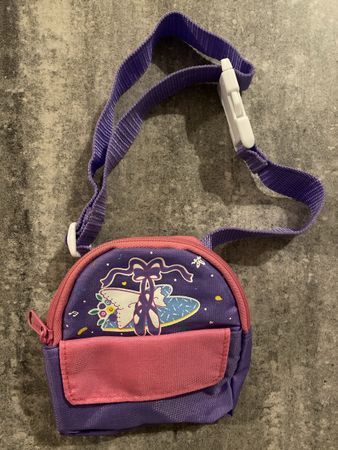 NEU: Süsse Kinder Bauchtasche, lila pink, mit Balletmotiv