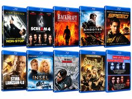 Backdraft, Speed, Scream 4 – 11 Blu-ray-Filme
