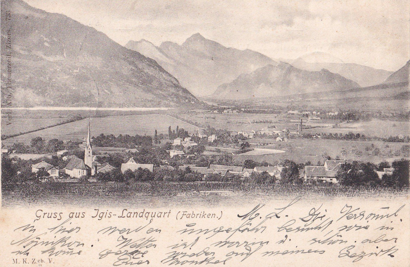 Cartoline postali: Igis- Landquart Fabriken – Usato da Olten venduto da clotaldi