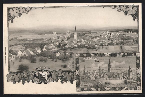 Cartoline postali: Bülach, Ortsansicht im 16. Jahrhundert  – Usato da Berlin venduto da bartko-reher