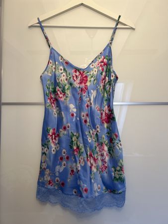 Blumen Top aus Seide