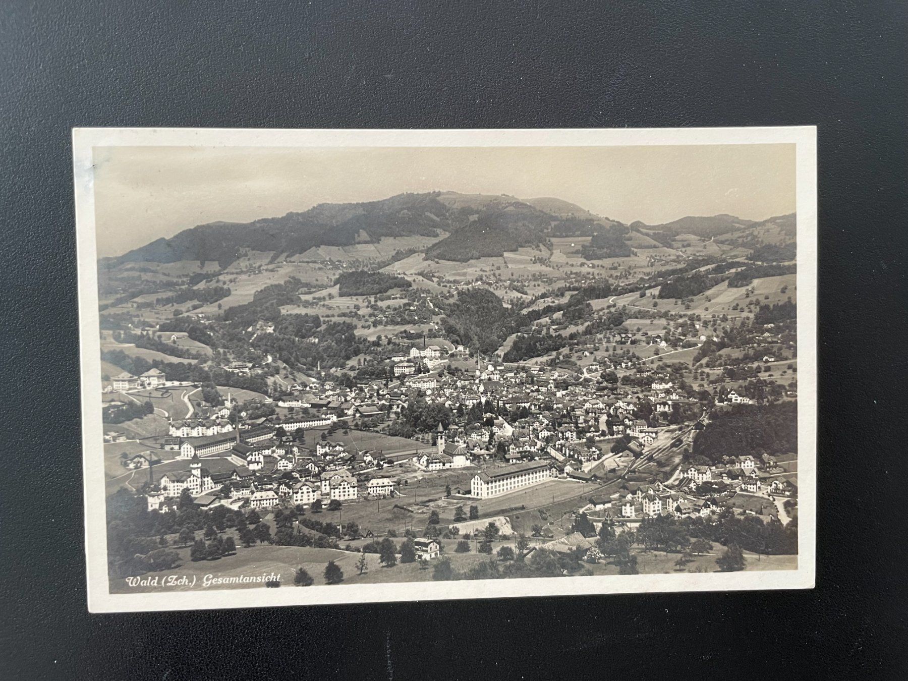 Cartoline postali: AK ZH Wald, Gesamtansicht – Usato da Thal venduto da Danny82