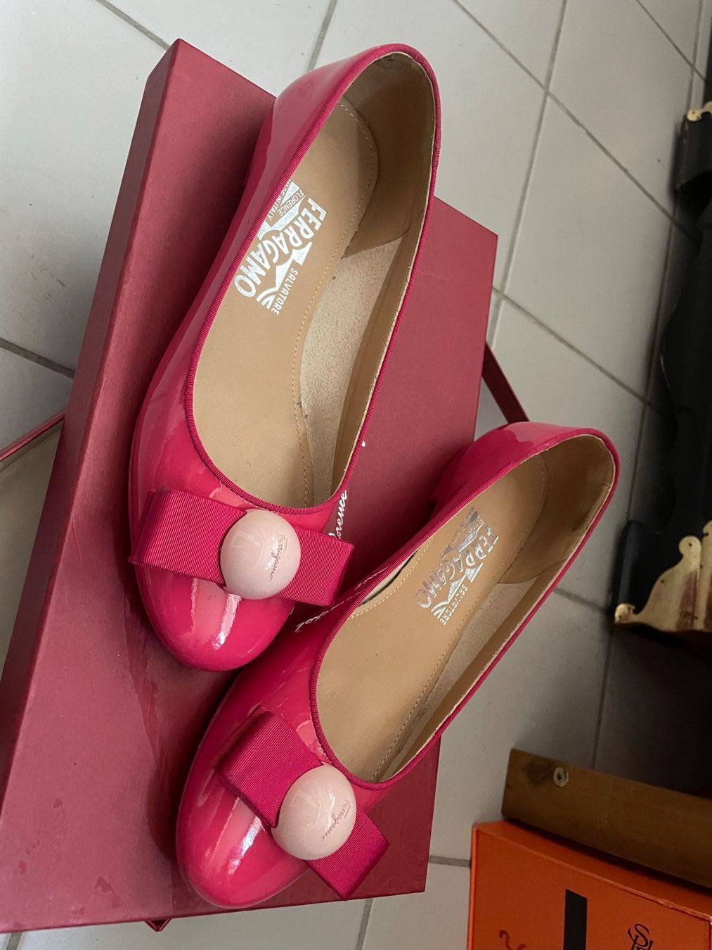 Salvatore Ferragamo Scarpe da donna: Ballerines Ferragamo – Usato da lausanne venduto da Pepitam