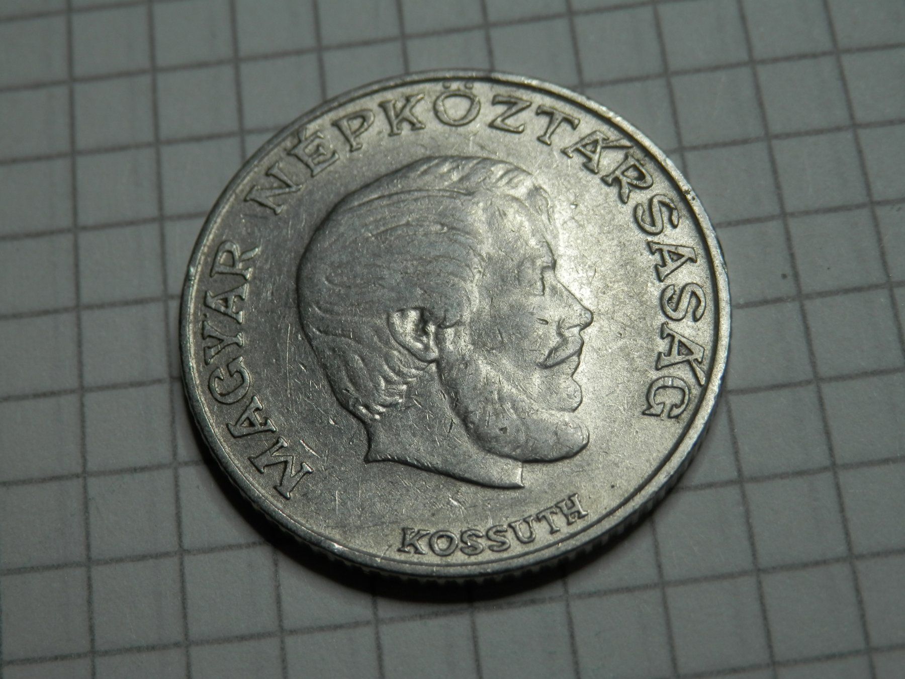 Alle Münzen: Ungarn 5 Forint, 1971 – Gebraucht aus Weiach von weiach81