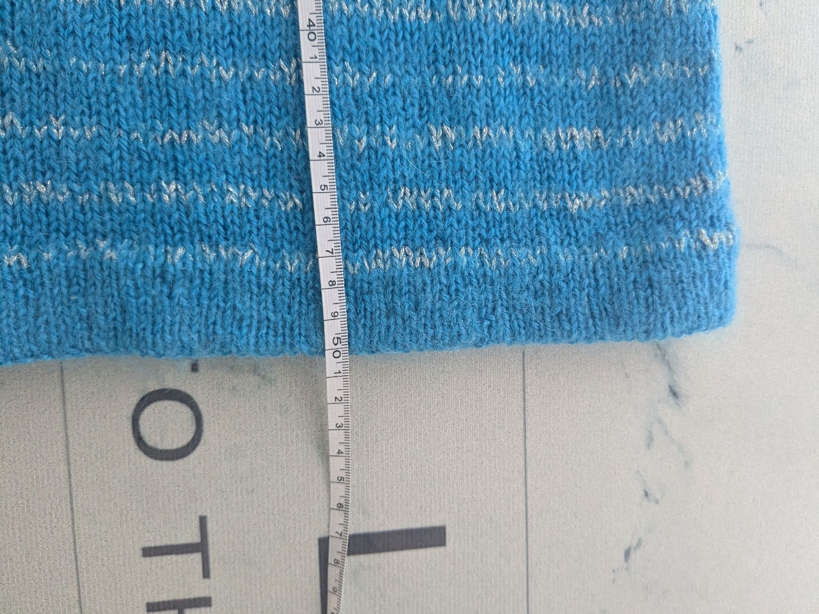 Pullover & Sweatshirts: Damen Strickpullover kurzarm blau gestreift Grösse M – Gebraucht aus Rorschach von olg_5qq2 2